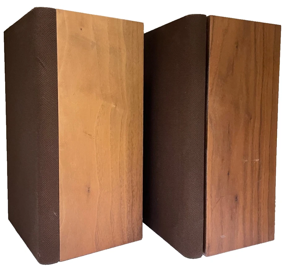 Design Acoustics PS-5 Bookshelf Walnut Speakers Adjustable Tweeter Point Source - Image 3 of 4