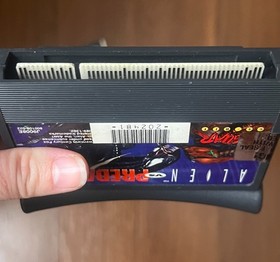 Atari Jaguar Alien VS Predator Game Cartridge Tested Working Manual 2 Overlays