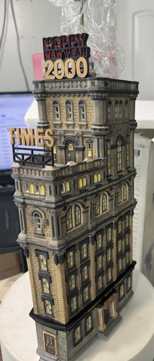 Department 56 Christmas in The City The Times Tower 2000 Special