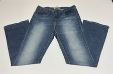 Levi's 725 High Rise Bootcut Jeans Blue Stretch Women  s Tag 32x34 32x32 