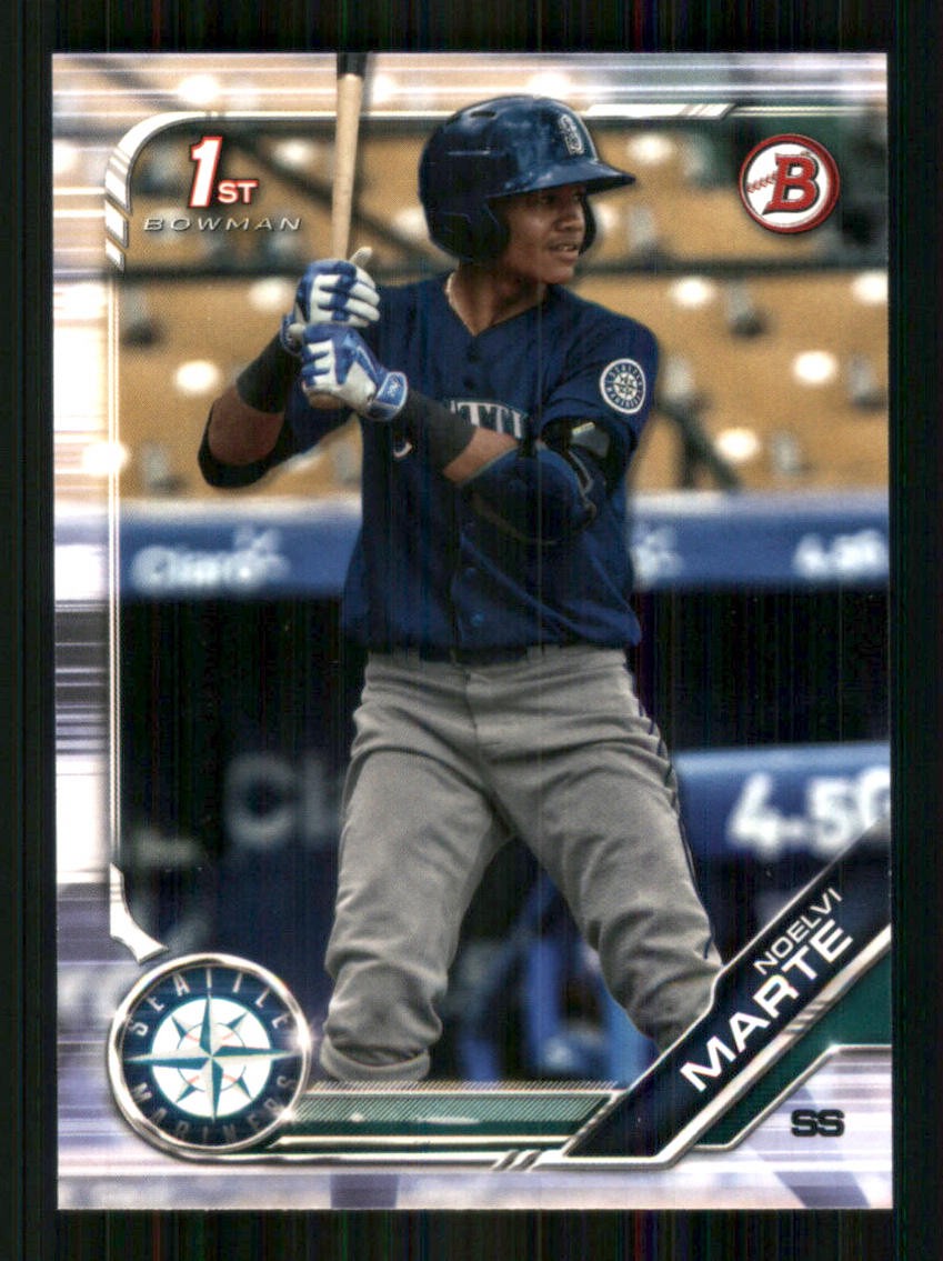 2019 Bowman Prospects #BP-97 Noelvi Marte Seattle Mariners 70379