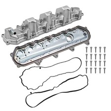 12623927 12623926 Right Left Aluminum Engine Valve Cover Set Compatible with ...