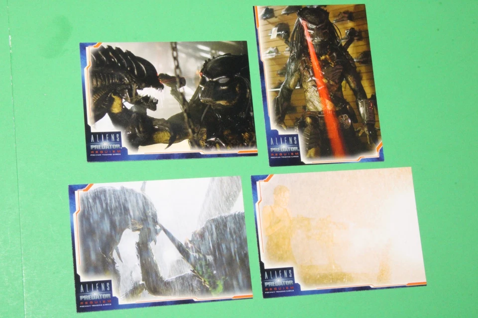 2007 Alien vs Predator REQUIEM AVP PROMO 4 Card Set P1 P2 PI PP INKWORKS.COM UK - Image 2 of 4