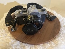 PENTAX MX SLR Film Camera with Lens and Strap Untested