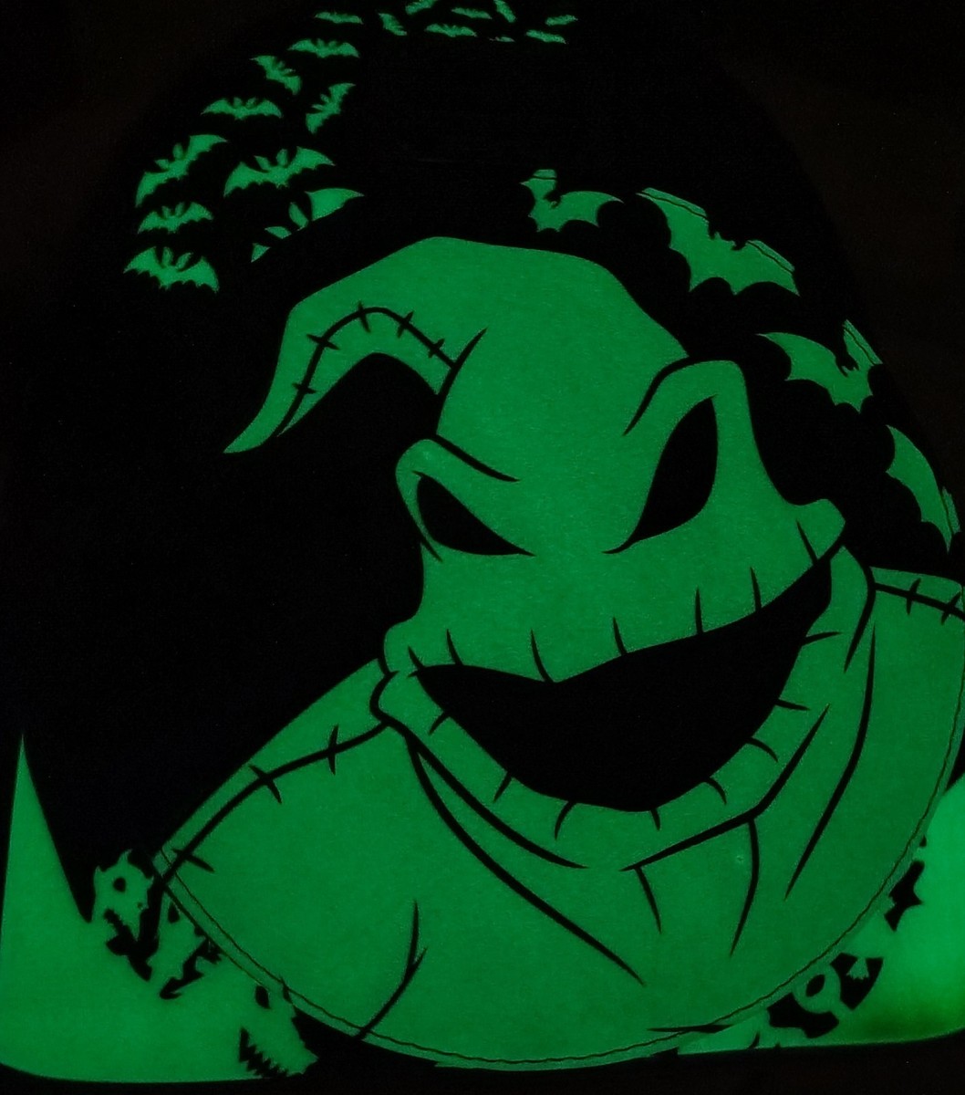 DISNEY HALLOWEEN OOGIE BOOGIE BASH 2024 GLOW IN DARK LOUNGEFLY