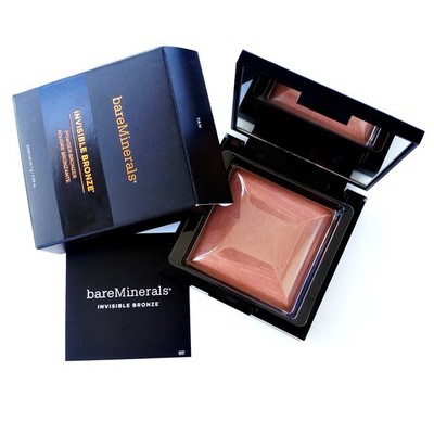 bareMinerals Invisible Bronze TAN Powder Bronzer Compact full size 7g/.24oz BNIB