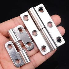 1-10pcs Lift Off Hinge Stainless Steel Hinge Detachable Slip Joint Flag Hinges
