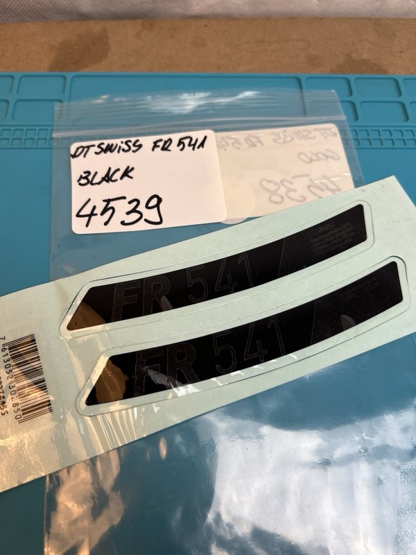 DT Swiss EX541 Sticker Decals 27.5"/650B/584 2pcs Sku4539