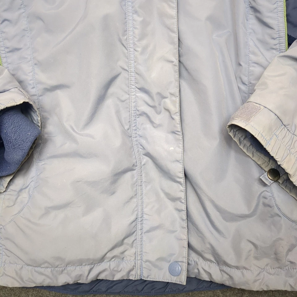 Chaqueta Columbia Sportswear Company para mujer XL azul forrada de lana con cremallera Foto 4 de 4