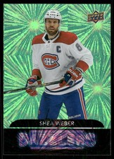 2020-21 Upper Deck #DZ-74 Shea Weber Dazzlers Green