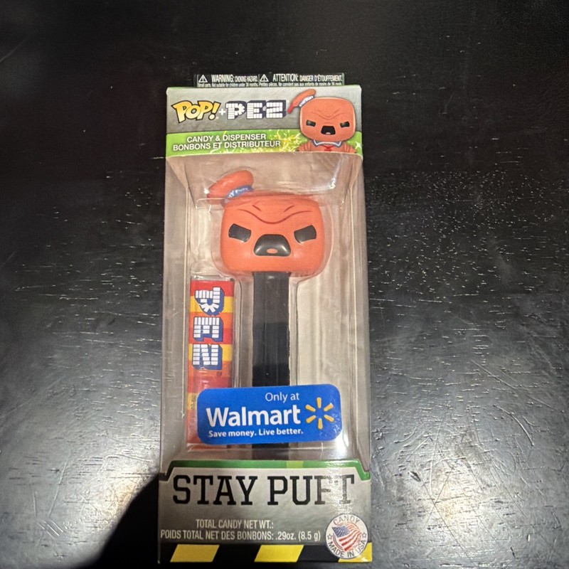 Funko Pop Pez Walmart Exclusive Angry Stay Puft Marshmallow Man Ghostbusters