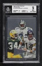 1998 Prestige Alma Maters Deion Sanders Edgar Bennett Brad Johnson BGS 9 HOF 0q3