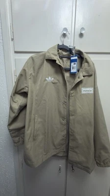 Adidas X Oasis Coach Jacket Oversize Gr.m Original jacke Np 120€ - Bild 1 von 4