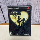 Kingdom Hearts Sony PS2 Complete CIB Black Label No Manual Pre-Owned Untested