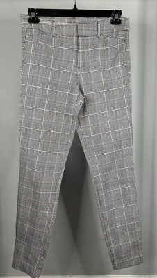 Old Navy Pixie Gray Plaid Pants Women s Size 8T 32x32