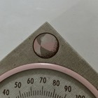 Vintage Baby Temp Wall Thermometer Rodan Creations 1969 Pink Nursery Baby Shower — photo 4