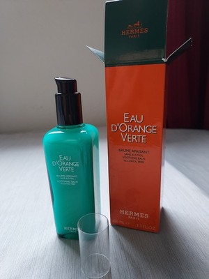 Vintage Hermes Paris Aftershave Soothing Balm Cream Collectible