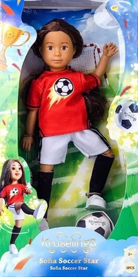 Käthe Kruse Kruselings Sofia Soccer Star K0126908 ca. 23 cm Neu