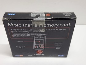 Sega Dreamcast VMU Visual Memory Unit NEW Smoke Green & Blue HKT-7000 OPEN BOX
