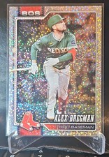2026 Topps Series 1 Alex Bregman Boston Red Sox Sand Glitter Parallel