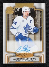 2024-25 Upper Deck The Cup Gold Spectrum Foil 6/12 Auston Matthews #34 Auto s0w