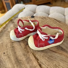 Vintage Baby Shoes JCPenney Sesame Street Cookie Monster, Muppets Inc Size 2