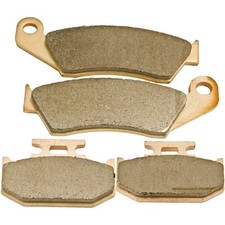 Front & Rear Sintered Brake Pads for Suzuki D...