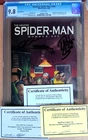 AMAZING SPIDER-MAN #590 variant CGC 9.8 W 2009 RIVERA, Kitson & SLOTT autographs