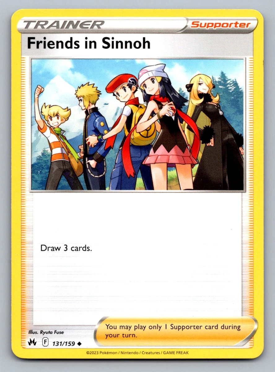 Friends in Sinnoh Pokémon TCG Cards for sale | eBay