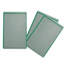 3Pcs Breadboard Solderable Boards 150mm x 90mm Green Circuit PCB Board