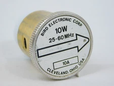 Bird 10W 25-60MHz HF VHF 6-Meter Element Slug for Model 43 Wattmeter (very nice)