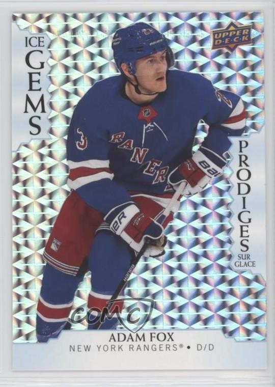 2023-24 Upper Deck Tim Hortons Collector's Series Ice Gems Adam Fox #IG-5 0jp8