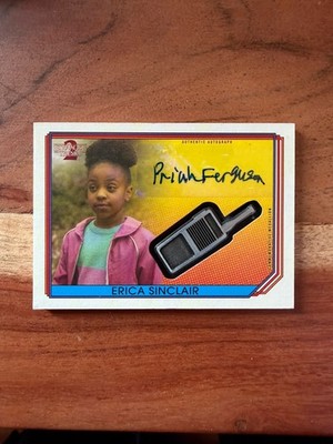 2019 Topps Stranger Things 2 #ACM-EW Priah Ferguson Erica Sinclair AUTOGRAPH /10