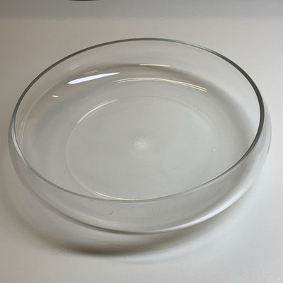 Geschliffener Rollrand Glas Hochzeit Weihnachten Schale - makellos. Leckereien Potpourri usw