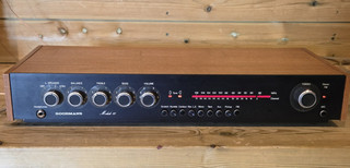 Vintage Goodmans Module 80 Stereo FM Receiver Amplifier Classic Wood Cased Phono