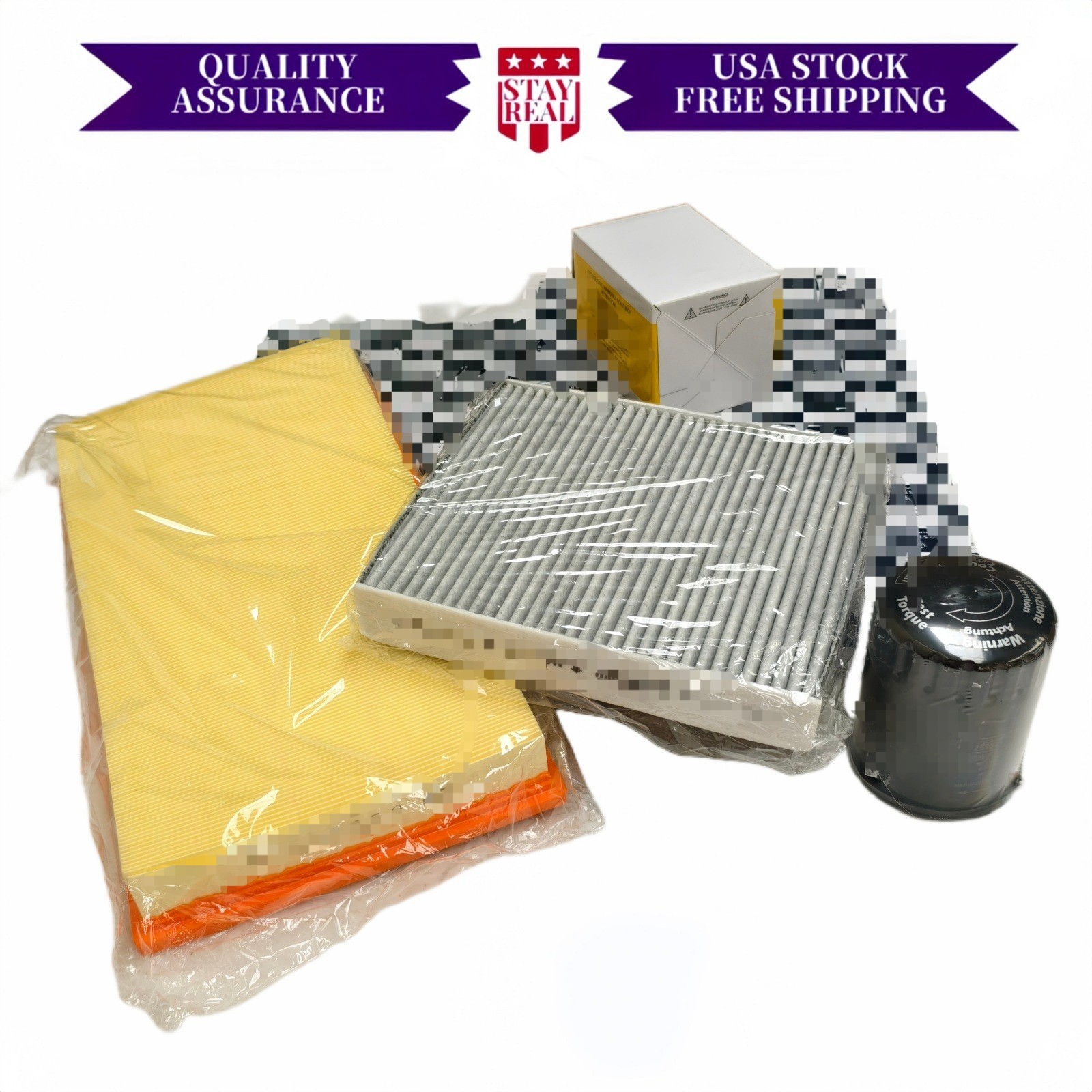 Air Filter＆Cabin Filter&Oil Filter For Maserati Granturismo & Quattroporte New