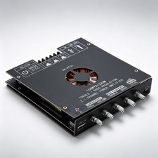 ZK-HT21 Bluetooth 5.0 Amplifier Board 160Wx2+220W for Small Desktop Audio Setup