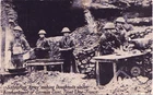 SALVATION ARMY MAKING DONUTS front line france ww1 postcard war military german