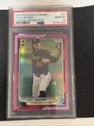 PSA 10 2024 Bowman Chrome Fuchsia Refractor /299 Paul Skenes RC Rookie #31