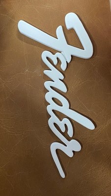 18 cm Fender Logo Schild Display