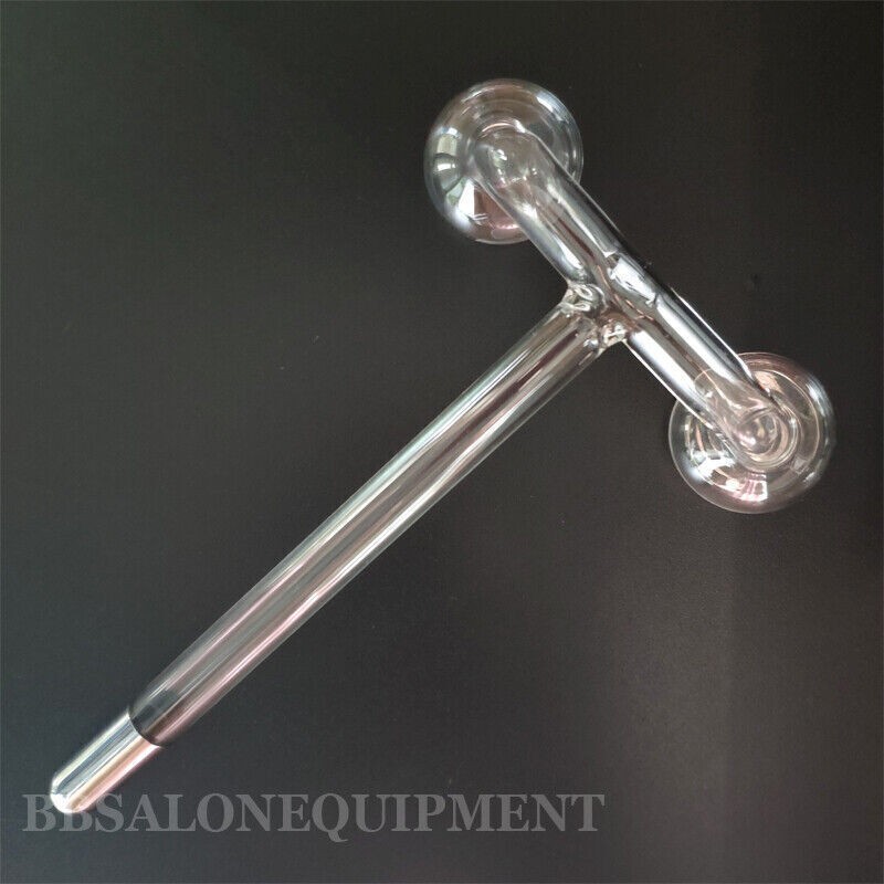 High Frequency Glass Wand for Skin Care with Eye Electrode  