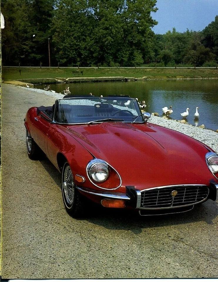 1961 1962 1967 1968 1970 1971 - 1975 年 JAGUAR XKE 18 件装彩色文章 — 第 4/4 张图片