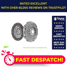 Clutch Kit 2 piece (Cover+Plate) fits VAUXHALL ADAM 1.2 1.4 12 to 19 Valeo New