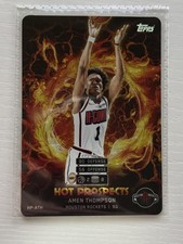 2025 topps match attax hot prospects amen thompson #hp-ath rockets