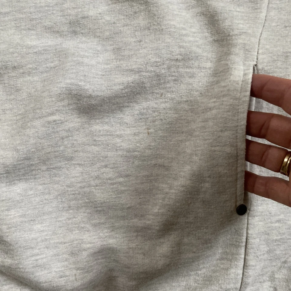 Size Medium Ladies/girls Hoodie Light Grey Marl Used - Image 2 of 4