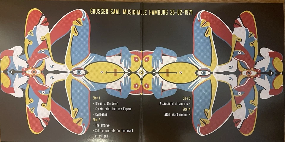 Pink floyd Spread Legs 2lp Multicolor Splash Vinyl - Image 3 of 4