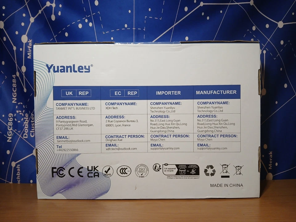 YuanLey 18 Port PoE Switch 16 PoE Port 100Mbps 2 Uplink Gigabit 250W Built-in - Image 3 of 3