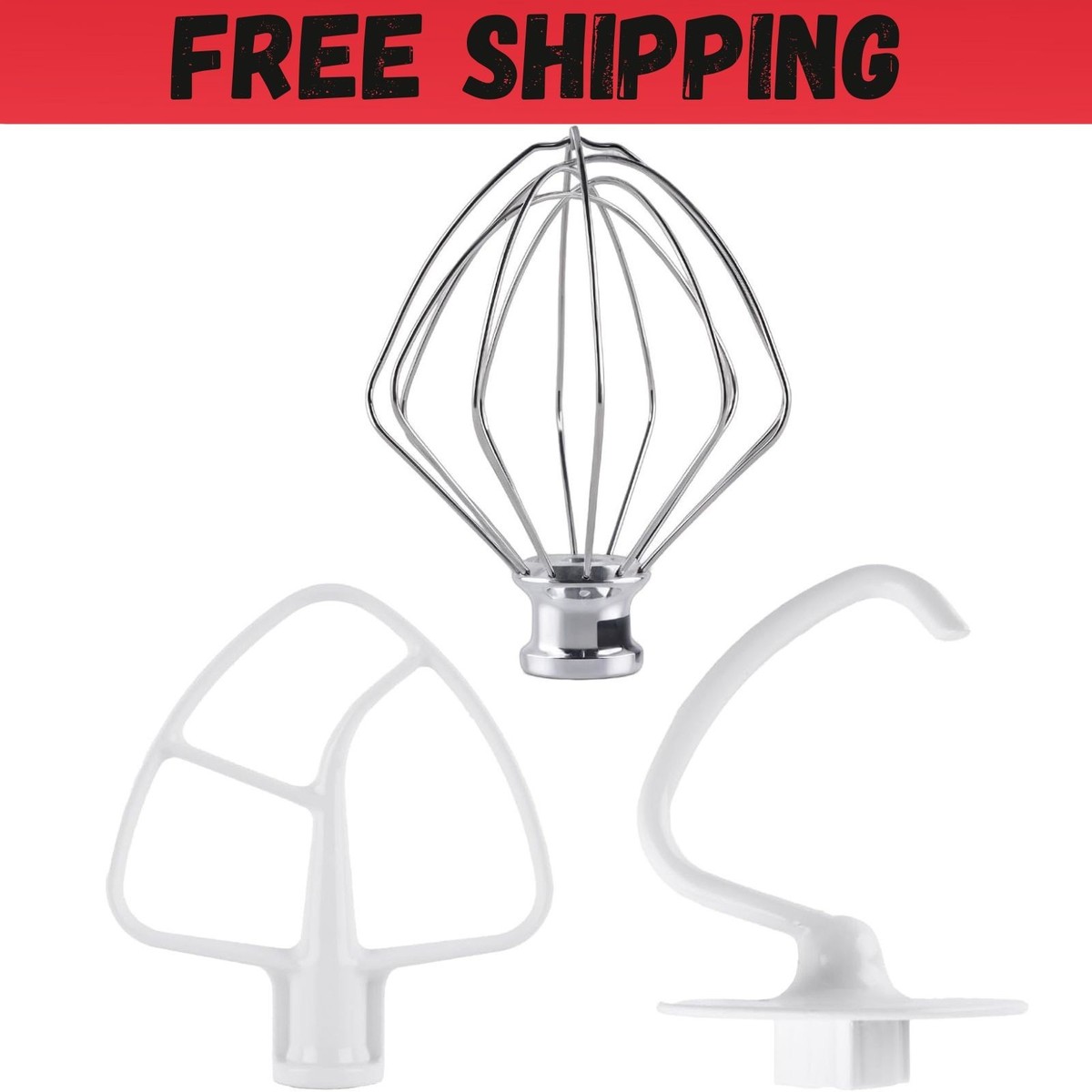 3-Piece Kit Attachments for Kitchenaid Tilt-Head Stand Mixer