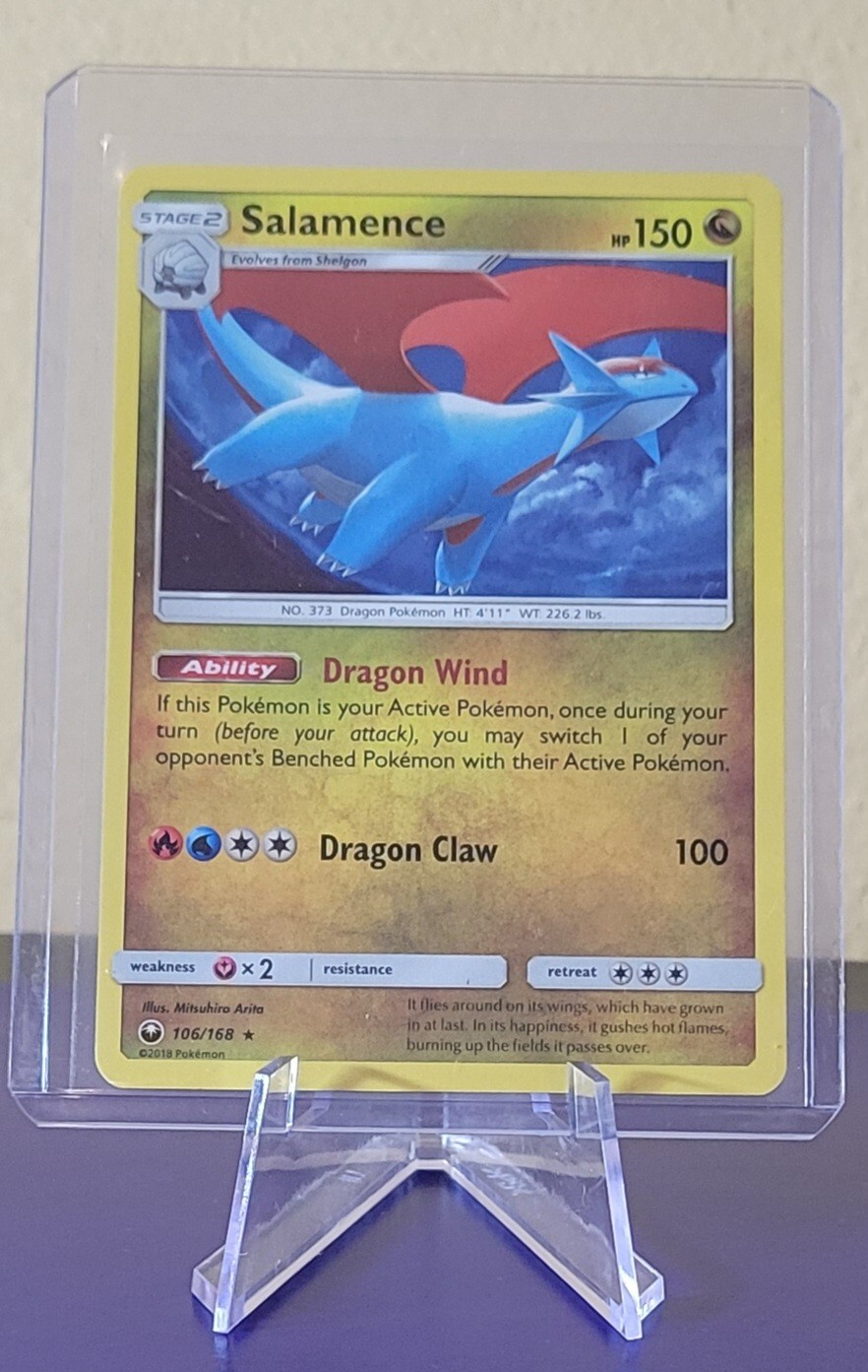 Pokémon TCG Salamence Sun & Moon: Celestial Storm 106/168 Holo Promo NM-MT
