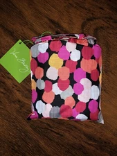 Vera Bradley Pixie Confetti & Marrakesh PACKABLE SHOPPER TOTES Reusable Bags NWT